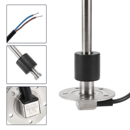 Fuel Sending Unit and Gauge Kit 0-190 Ohm for Boat Car (500mm)