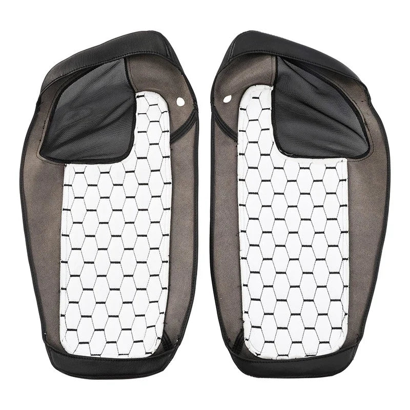 Saddlebag Lid Speaker Cutout Covers for Harley Road King Street Glide (14-23)
