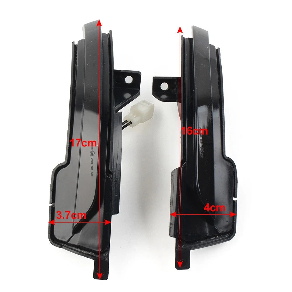 Carbon Fiber Side Door Rearview Mirror Cover Cap for Ford Mustang (2015–2024)