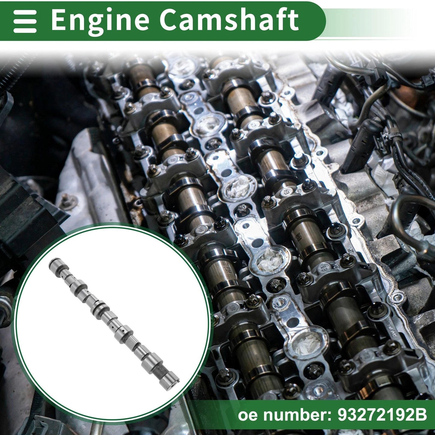 Camshaft for Chevrolet Corsa (1990–2000) No. 93272192B