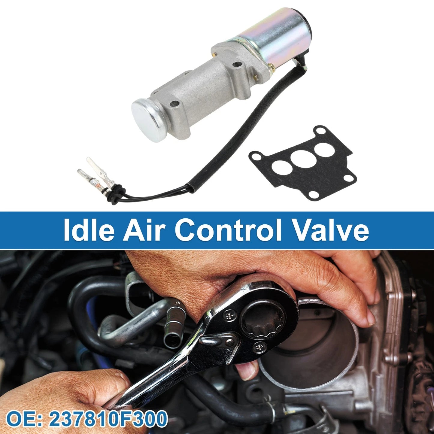Idle Air Control Valve for Nissan Pickup (1995–1997) No. 23781-0F300