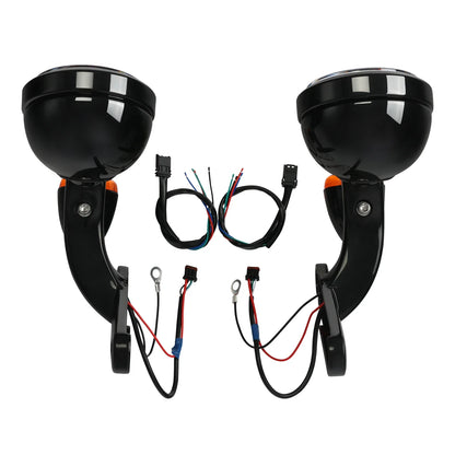 Fog Lights Bracket w/ Turn Signals for Harley Electra Street Glide (1994-2023)