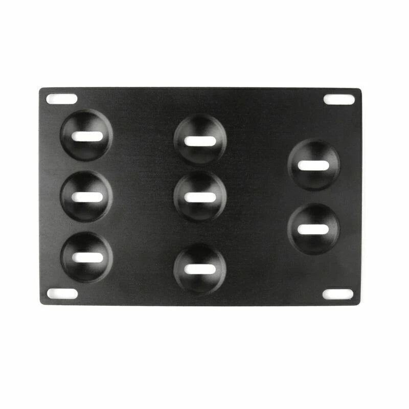 Tow Hook Holder License Plate Bracket for VW Golf 6 (2009–2013)