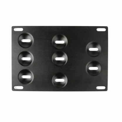 Tow Hook Holder License Plate Bracket for VW Golf 6 (2009–2013)