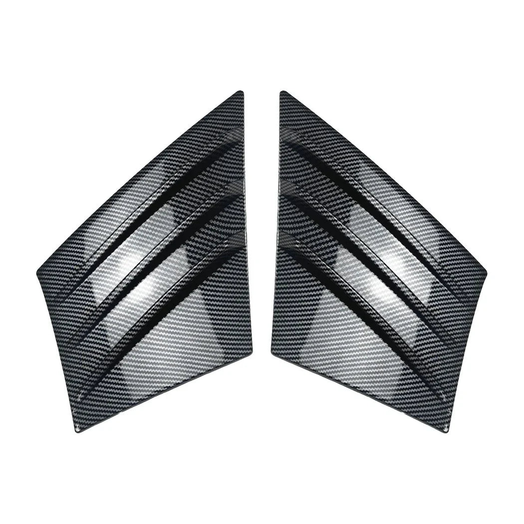 Carbon Style Front Bumper Side Vent Trims Covers for BMW X3 G45 M-Sport