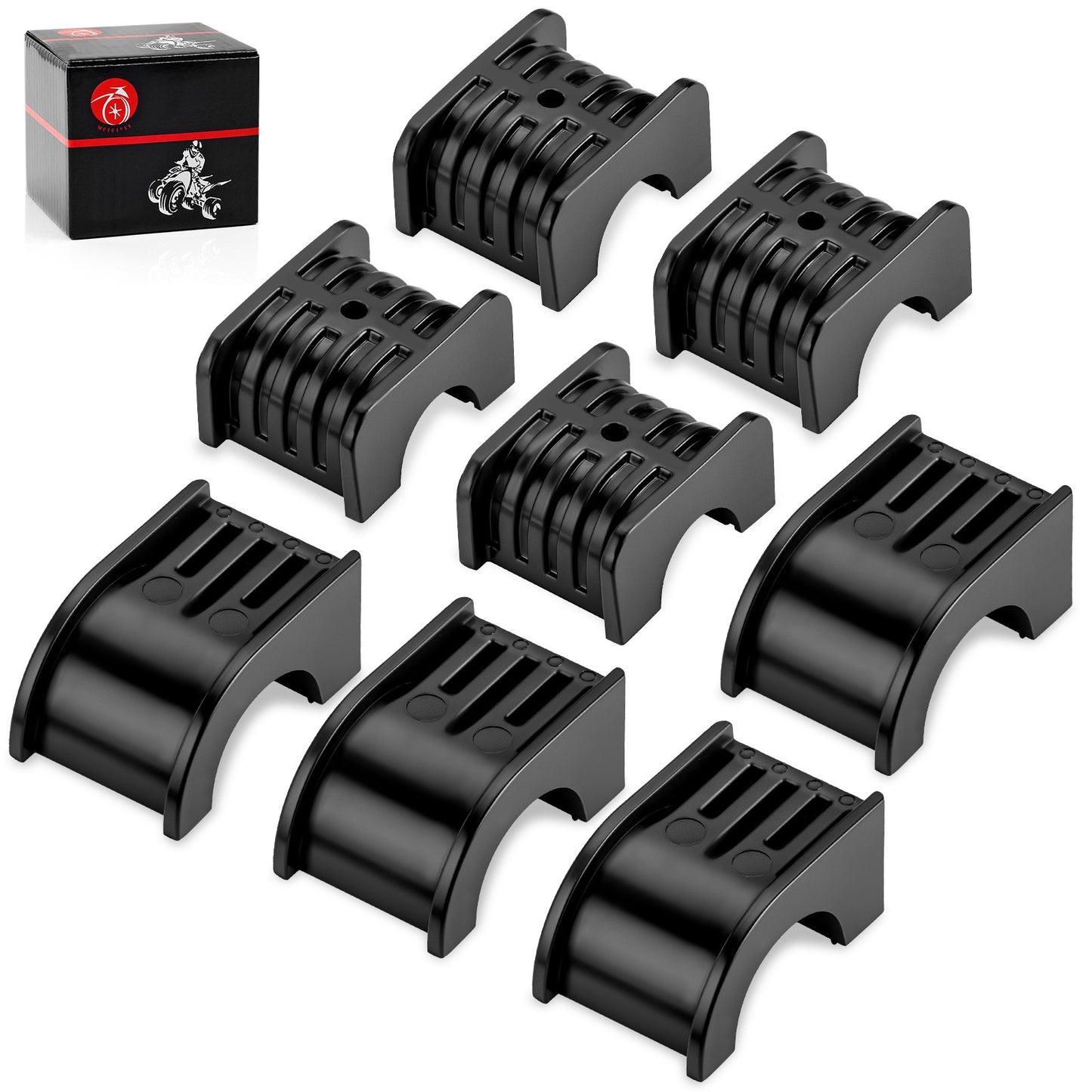 Set of 4 Front and Rear Sway Bar Bushings for Polaris General 1000 (2016–2017)