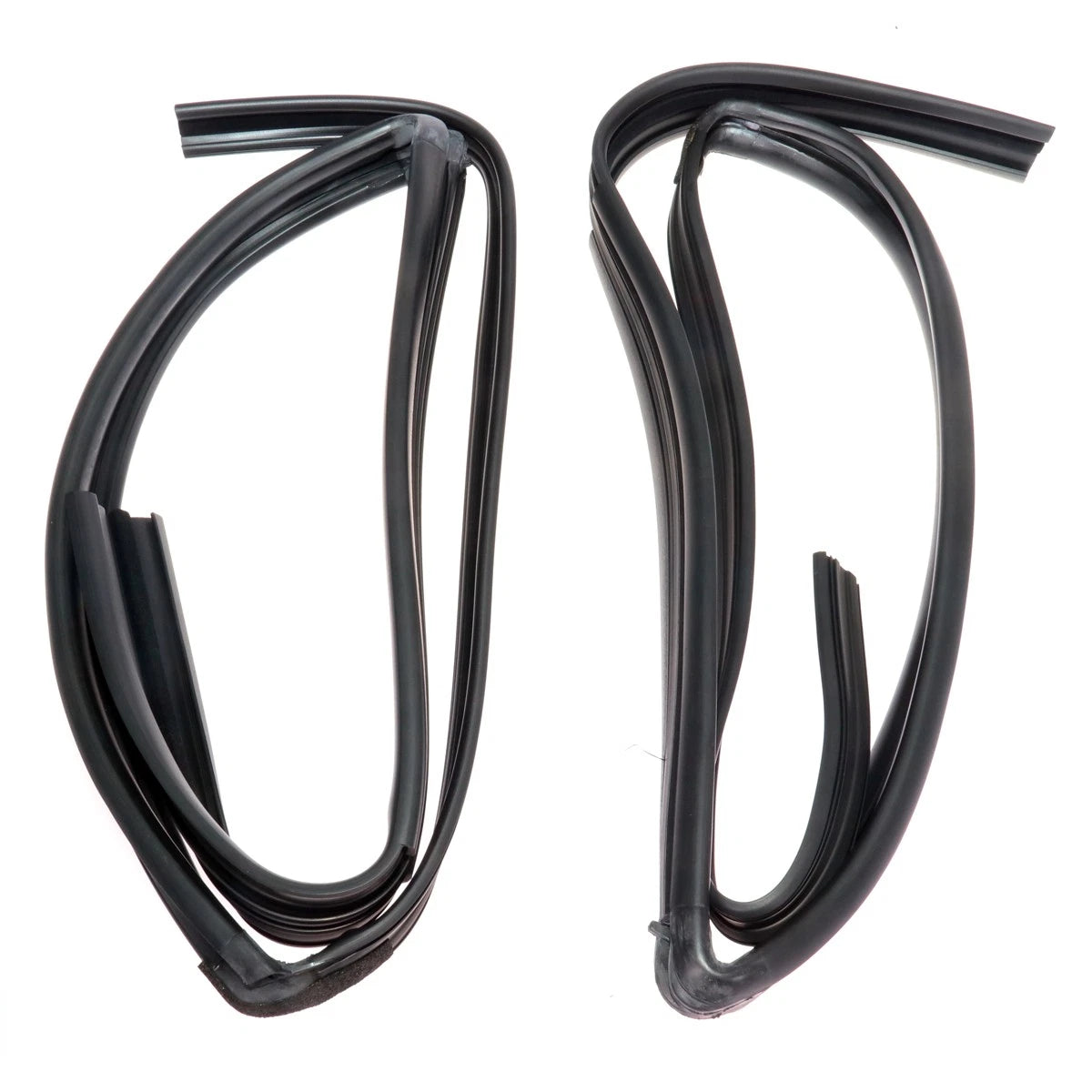 Rear Door Glass Run Channels for Toyota Soluna Vios Sedan (XP40 SCP40 NCP40 NCP42)