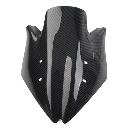 Black Carbon Fiber ABS Windshield for KAWASAKI Z1000 (2007-2009)