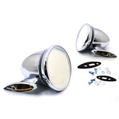 Chrome Mirrors for Mazda Cosmo Capella RX1 RX2 RX3 RX4 RX5 (1968–1990)