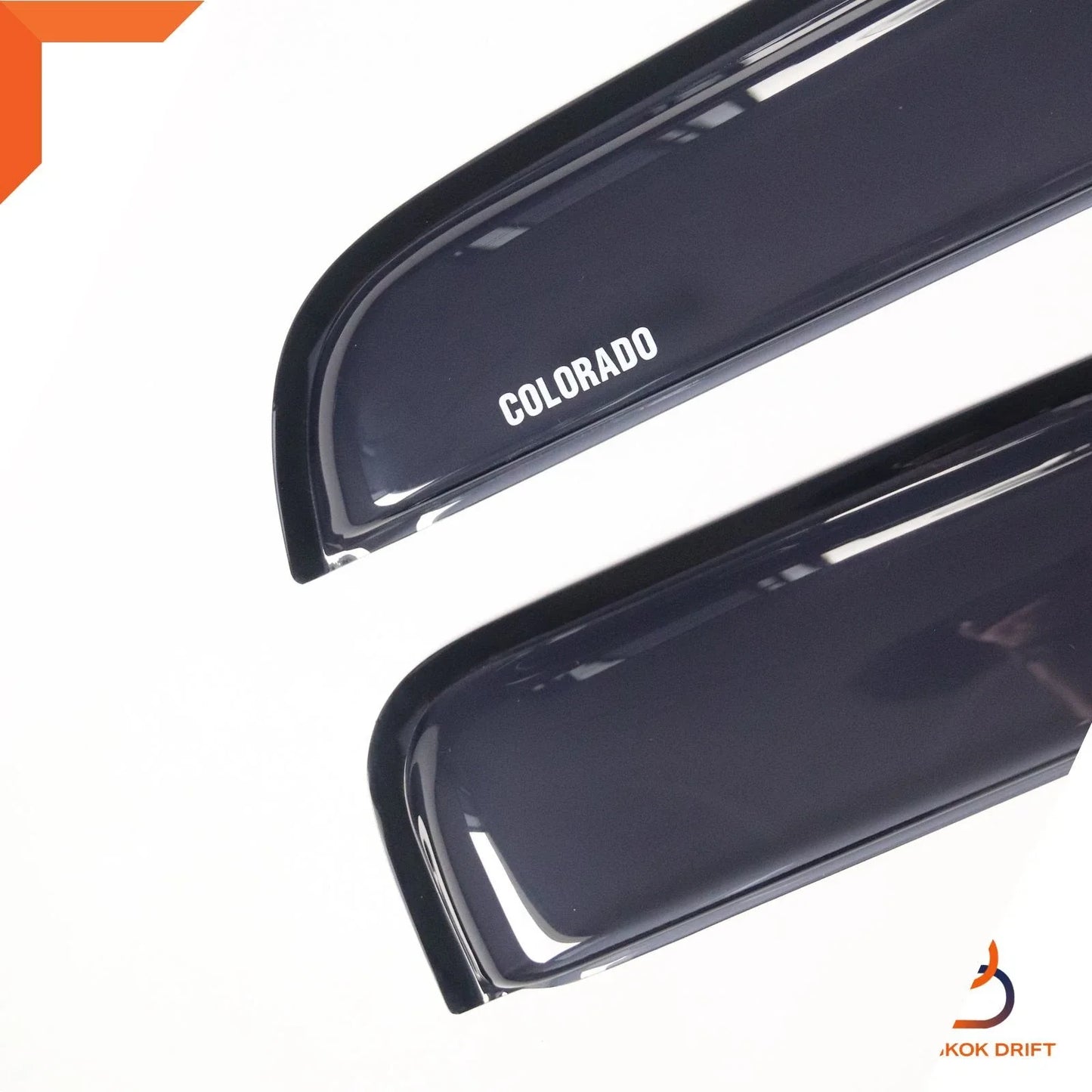 Door Visors Weathershields for Holden Colorado RC Dual Cab (2008-2012)