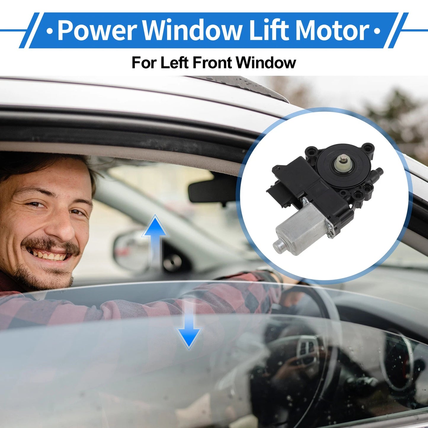 Power Window Regulator Lift Motor No.82450M6020 for Kia Forte (2018–2022)