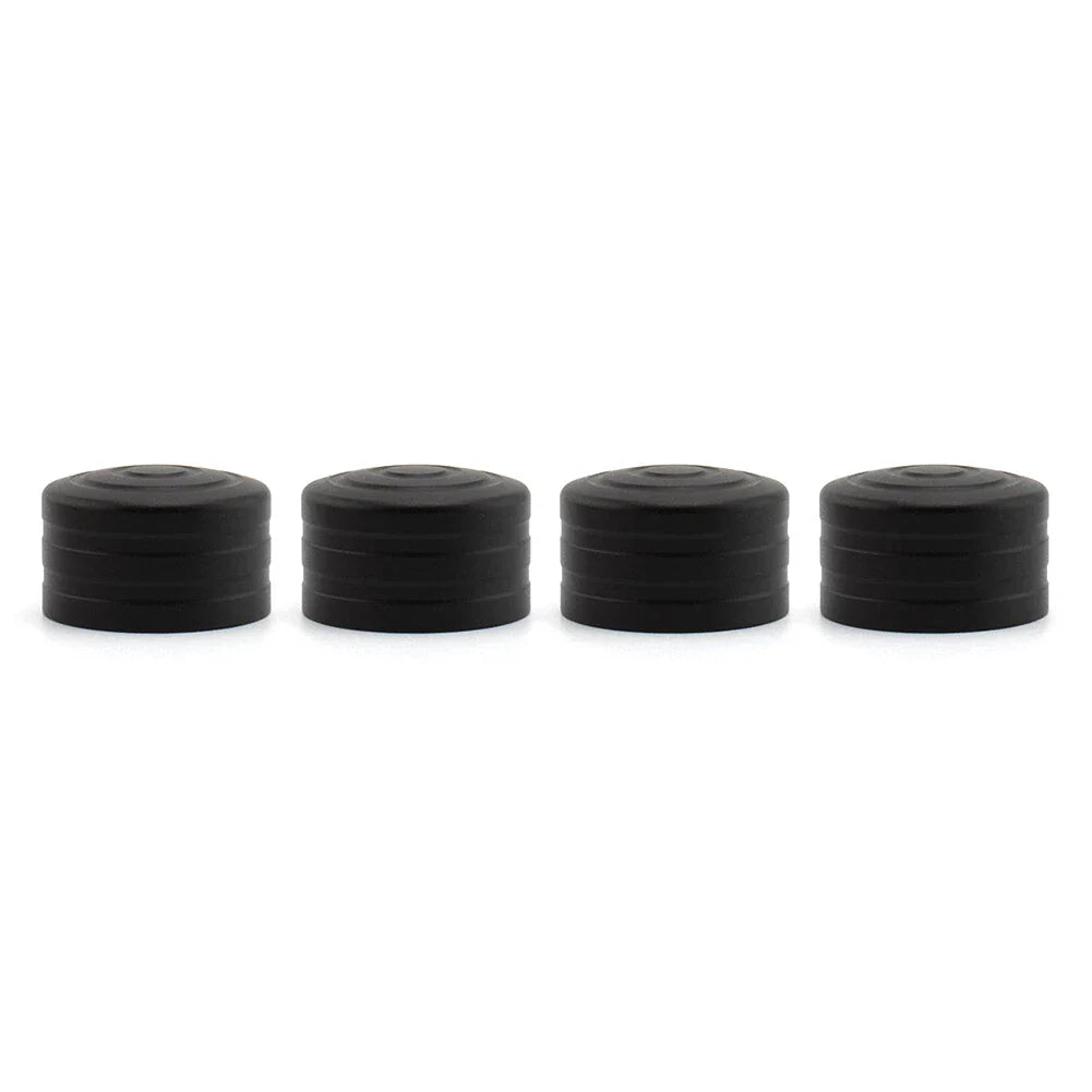 4 x Billet Black Head Bolt Cover Caps for Triumph T120 Thruxton (2016-2023)