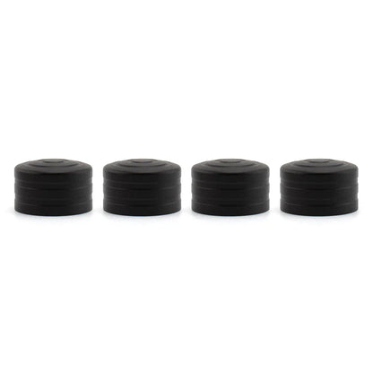 4 x Billet Black Head Bolt Cover Caps for Triumph T120 Thruxton (2016-2023)