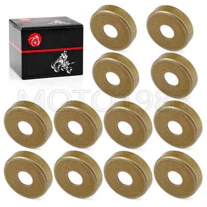 12pcs A Arm Dust Cover Seal Caps for Yamaha Banshee 350 (1987–2006)