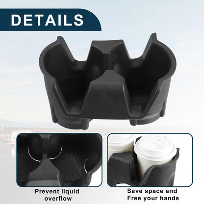 Cup Holder for Jeep Wrangler (2001–2006) No. 55315038AC, Black