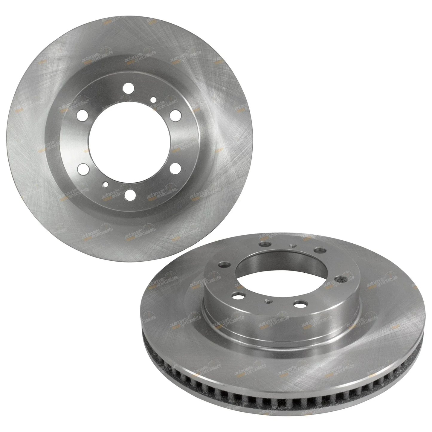 2 x Rear Disc Rotors for Toyota Prado GDJ150/GRJ150/KDJ150/KDJ155 (2009–2020)