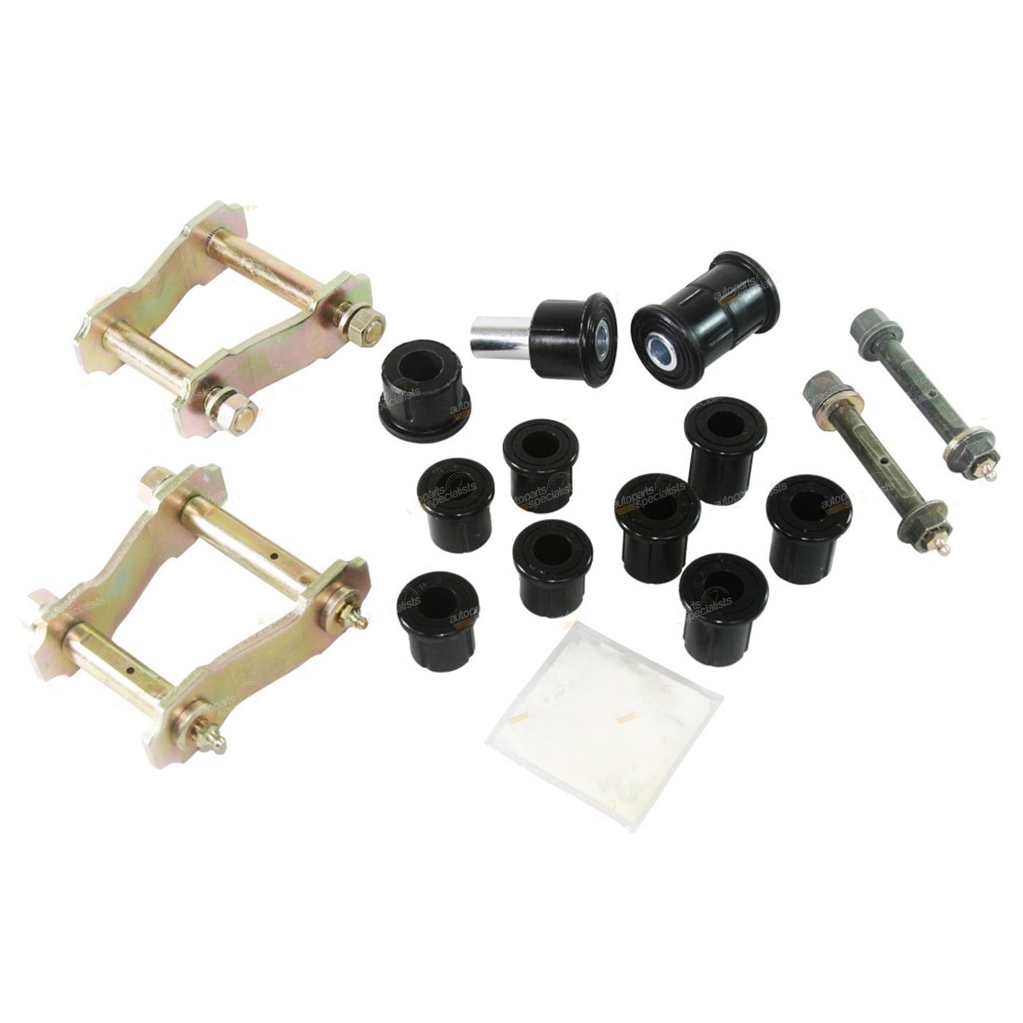 Greasable Shackle Kit with Leaf Spring Bushes for RN165 RZN169 RZN174 KZN165 VZN172