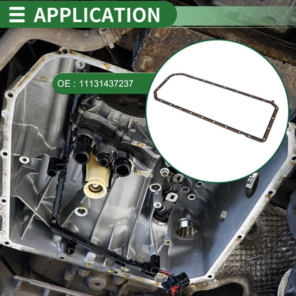 Oil Pan Gasket for BMW 323i 1998-2000, 328i 1996-2000 (11131437237)