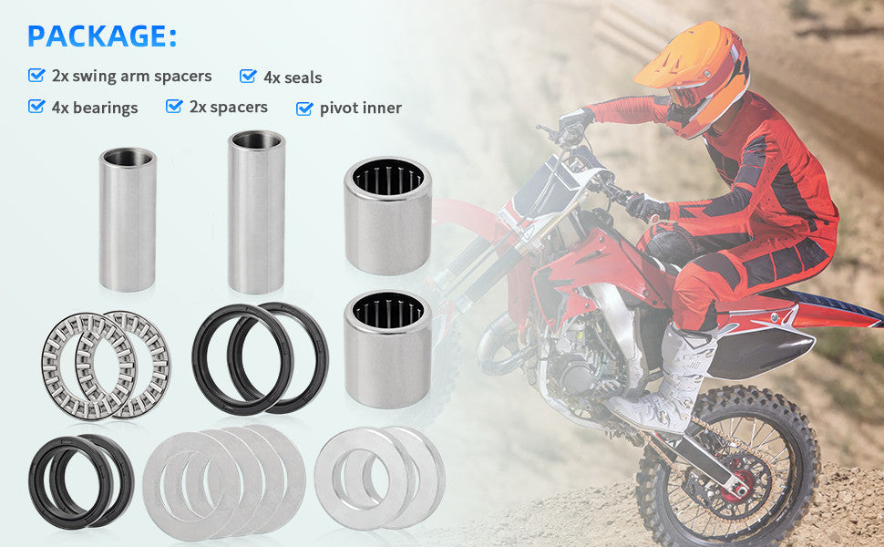 Swing Arm Bearing Seal Kit for Honda CRF250X (2004–2017)