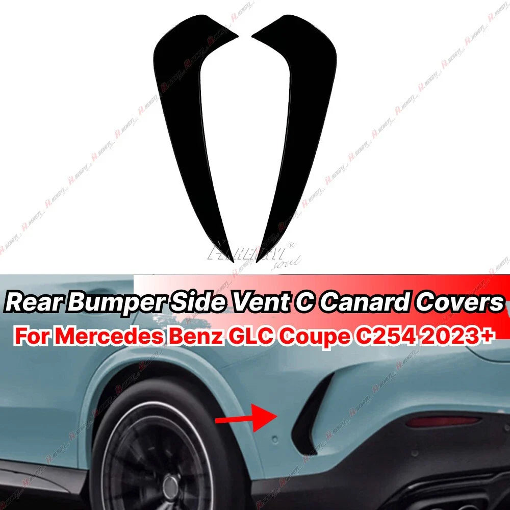 / Bumper Trim Canards for Mercedes-Benz GLC43 4Matic (2023–2024)