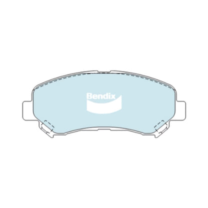 Set of 4 Front Disc Brake Pads for Suzuki Kizashi (2010–2015)