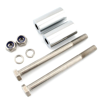 2" Chrome Handlebar Risers for Kawasaki Vulcan 800 900 1500 1600 2000