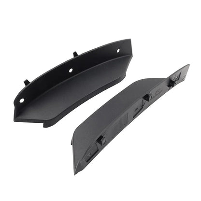 Front Bumper Lower Air Deflector for Jaguar XF (2020-2023) Black
