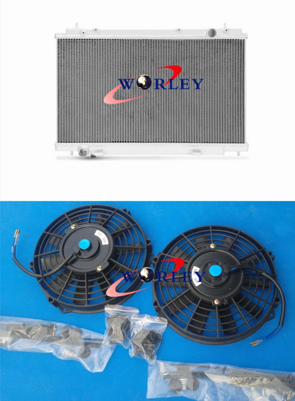 Aluminium Radiator with Fans for Nissan 350Z (2007–2009)
