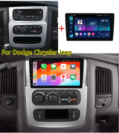 9'' Car Stereo Radio Navigation for Jeep Wrangler, Grand Cherokee, Dodge Caravan