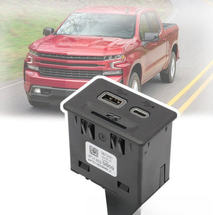 USB Socket for Chevrolet CT6 XT4 XTS Blazer (2018–2020)