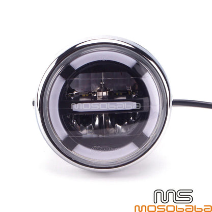 LED Round Headlight Lamp Assemblies for Suzuki Boulevard M50/M90, Honda