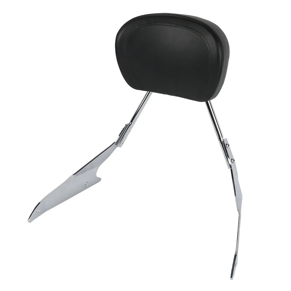 Black/Chrome Sissy Bar Backrest Pad for Suzuki Boulevard M109RZ (2006 - 2023)