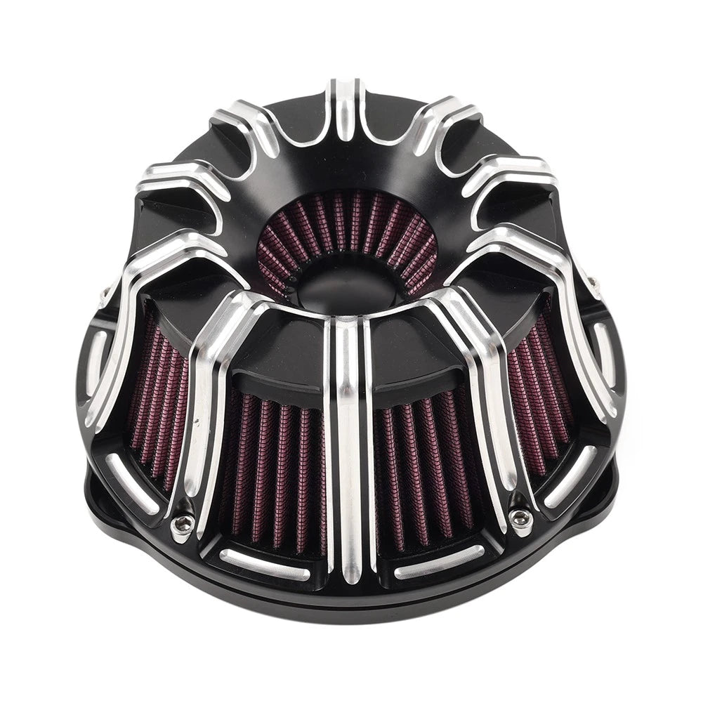 Air Cleaner Intake Filter Kit for Harley Touring Road Glide Softail Dyna