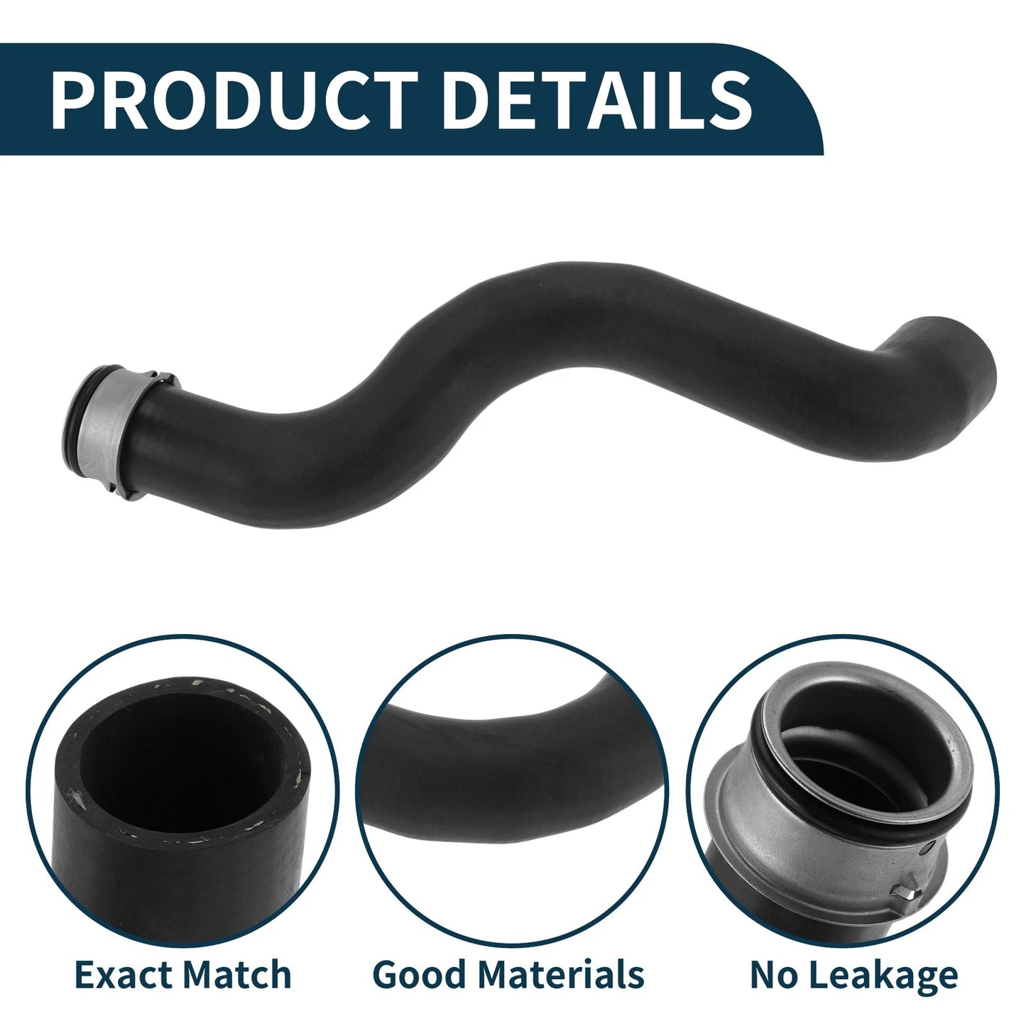 Radiator Hose for Mercedes-Benz E-Klasse W211 (2002–2009) No. 2115010882