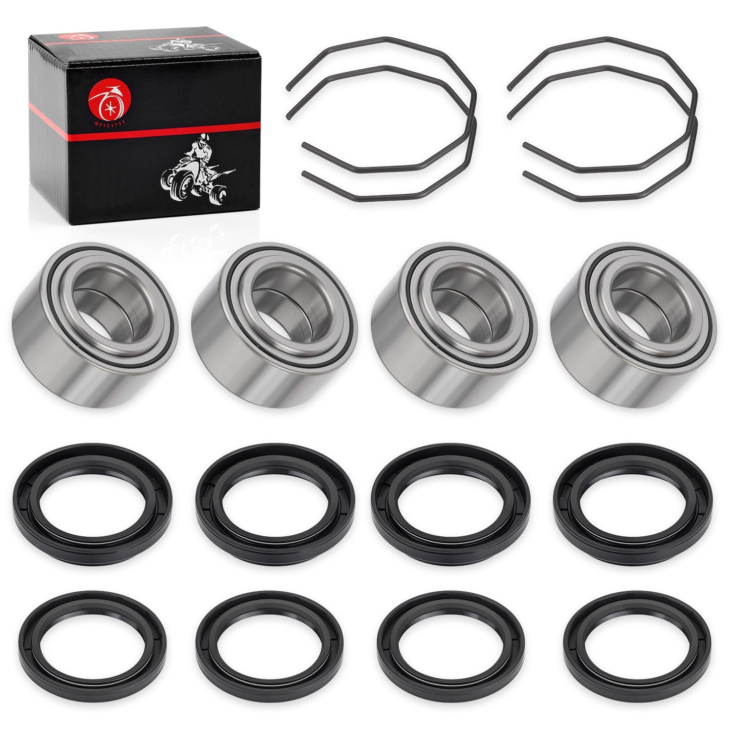Wheel Hub Bearings Set for Arctic Cat 300 2x4 4X4 (1998–2004)