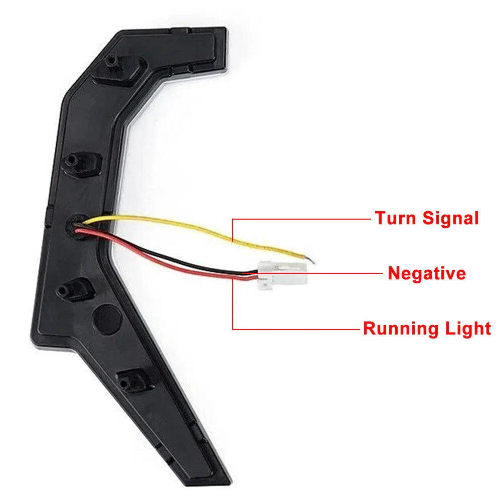 LED Turn Signal Accent Lights for Polaris RZR XP 4 1000/S 4 900 (2014-2020)