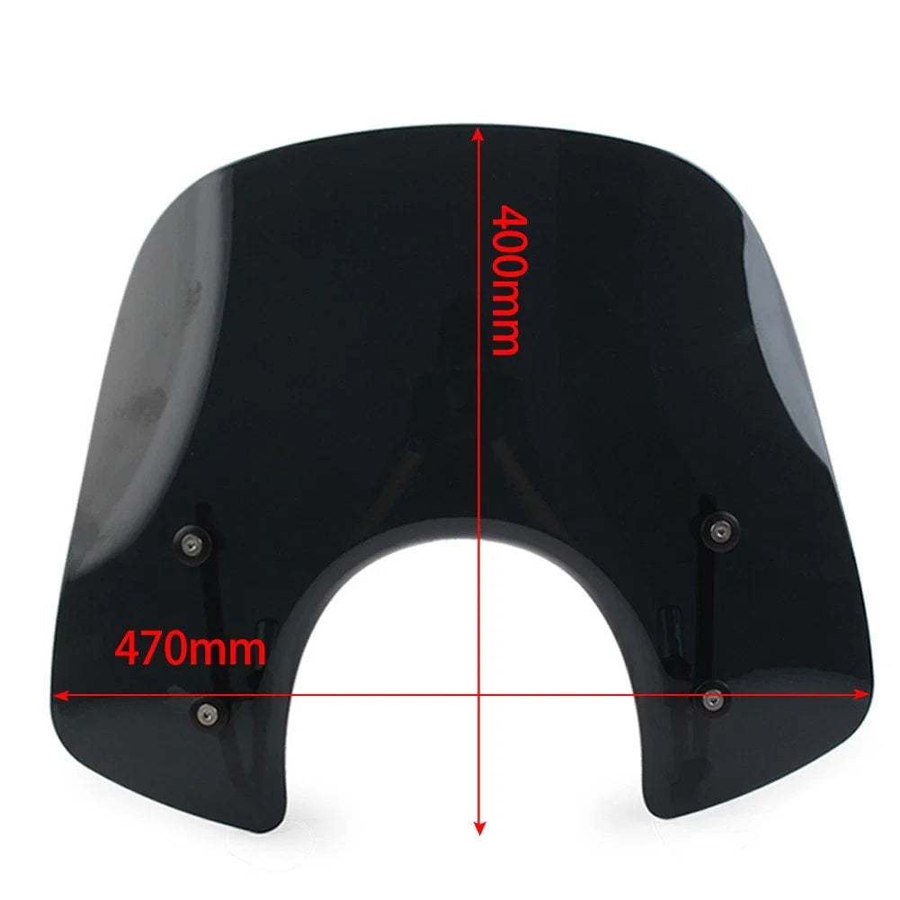 Windshield for Vespa GTS 250 300 (All Years) Transparent