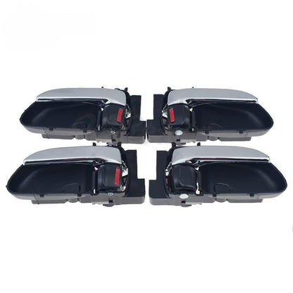 Set of 2 Chrome Interior Door Handles for Subaru Forester (2003–2008)