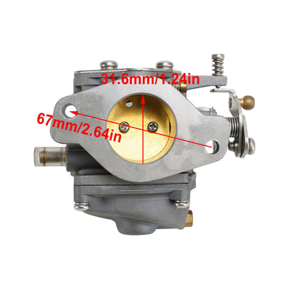 Carburetor for Yamaha 2-Stroke 60HP E60M T60 Outboard (1990–1999)