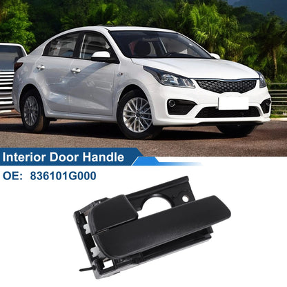 Rear Left Passenger Side Interior Door Handle for Kia Rio (2012–2017) No. 836101G000 Black