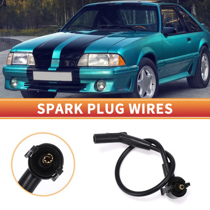 6X Spark Plug Wire Ignition Coil Cable No.XU2Z12259AA for Ford Mustang