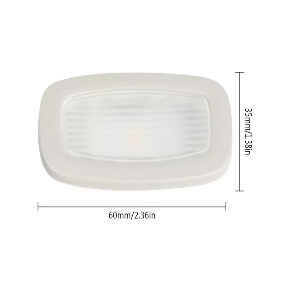 Gray Make-Up Mirror Lamp Interior Light for Mercedes W253 C253 GLC W222 C217 (2015-2023)