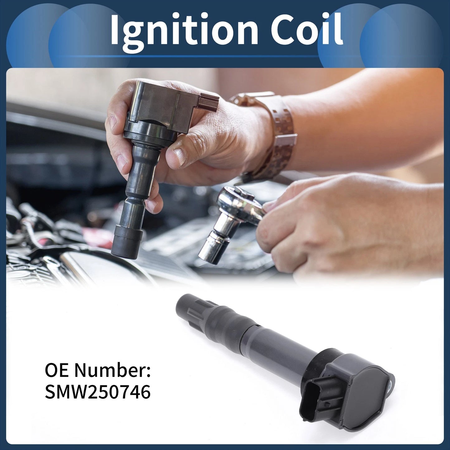 Ignition Coil Pack No.SMW250746 for Mitsubishi Galant (2004–2012)