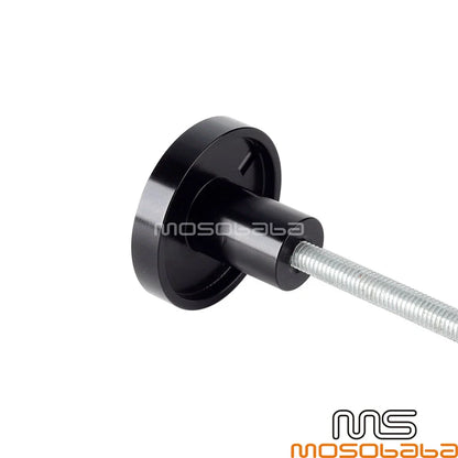 Black Front Rear Axle Nut Cover Caps for Harley Nightster RH975 (2022-2023)