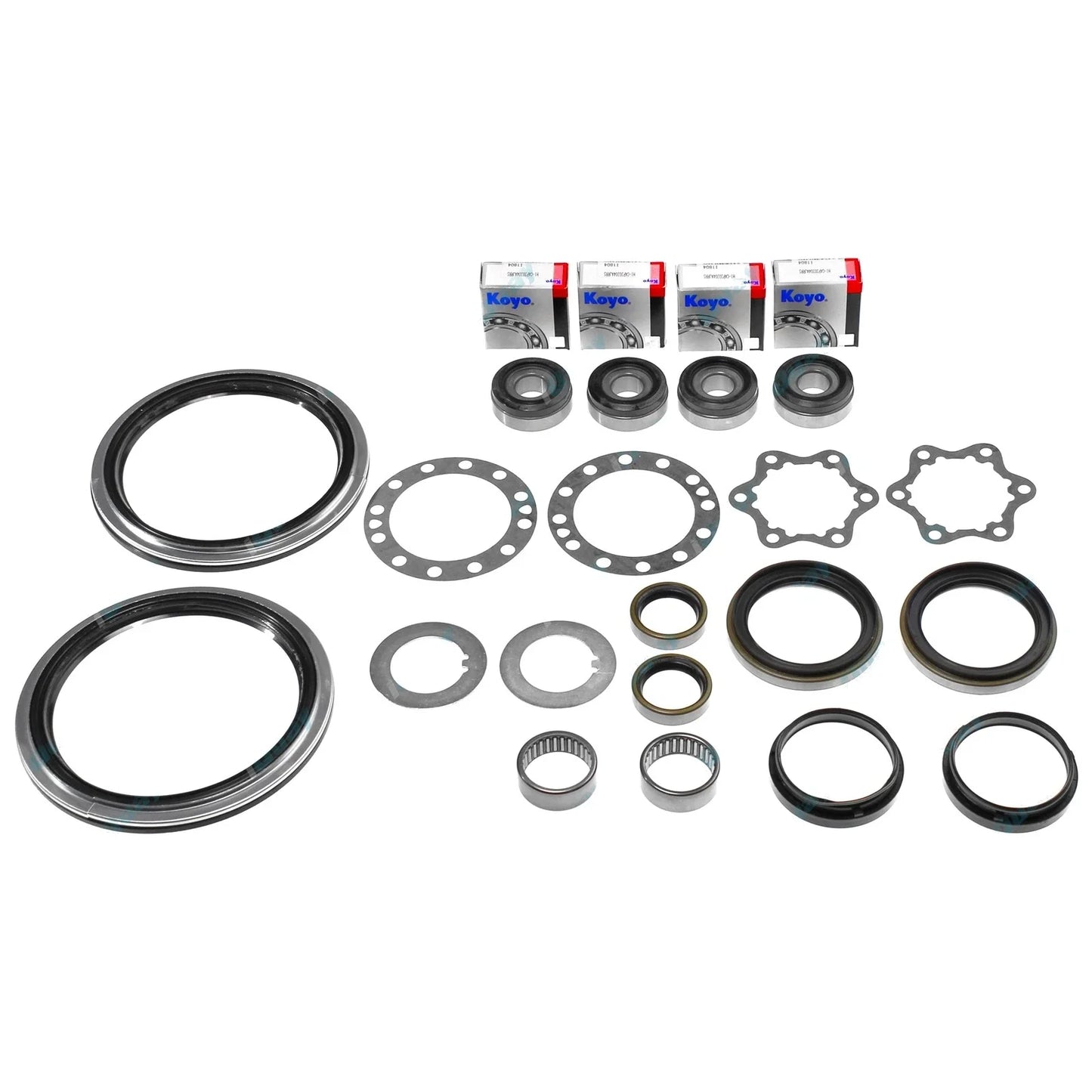 Swivel Hub King Pin Bearing Steering Knuckle Seal Repair Kit for Patrol GU Y61