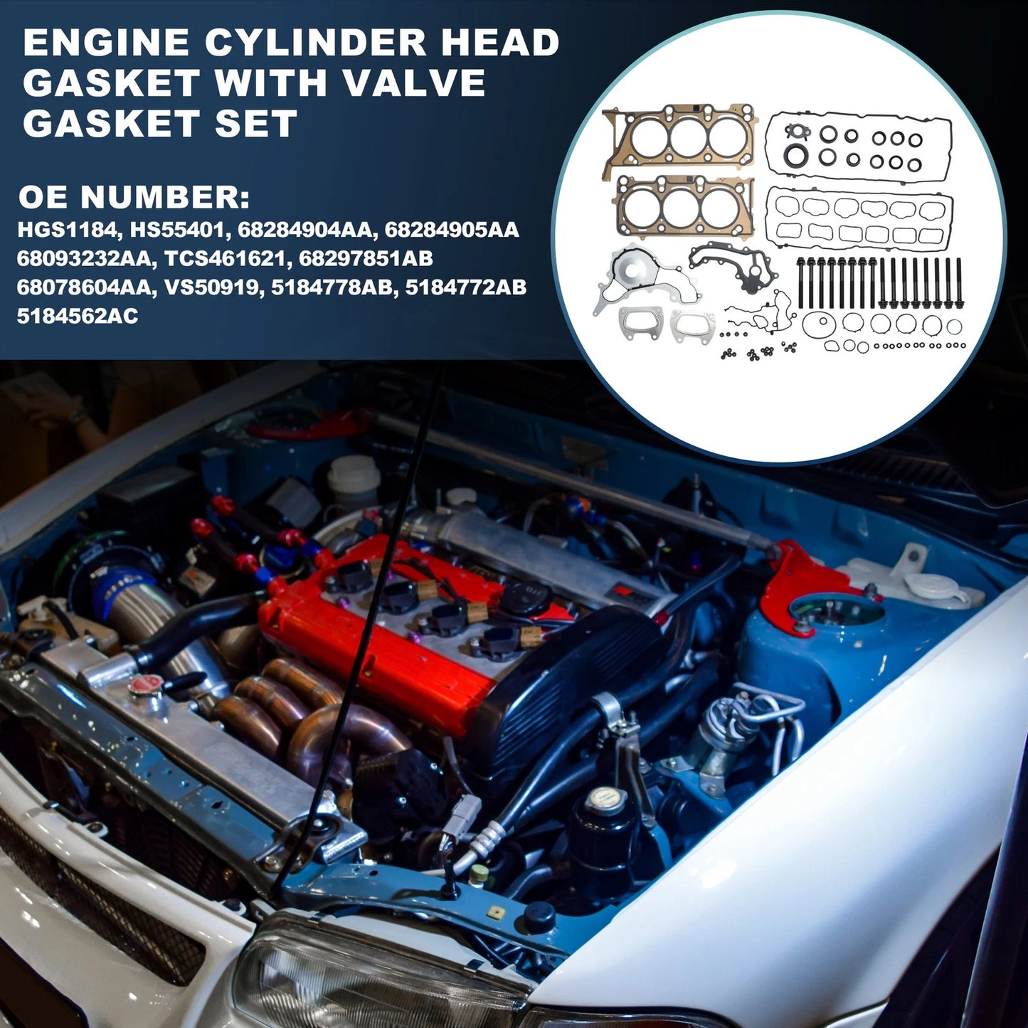 Cylinder Head Gasket Set for Chrysler Pacifica 3.6L (2017–2021) HGS1184