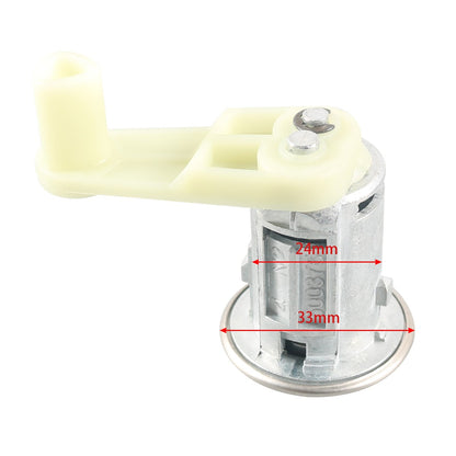 Set of 3 Door Lock Cylinders for Citroën