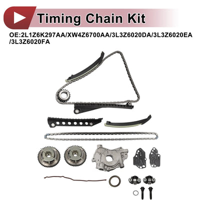 Timing Chain Kit No.3L3Z6020EA for Ford F-150 F-250 F-350 Expedition (2004–2010)