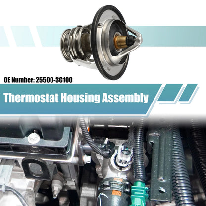 Coolant Thermostat Housing Assembly for Hyundai Sonata (2006–2010) No. 25500-3C100