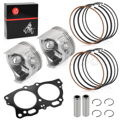Piston Ring Kit for EZGO Golf Cart Robin 350cc (1996–2008)
